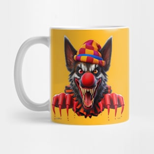 Scary Doggie Clown Mug